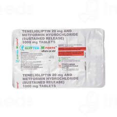 Glypten M Forte Tablet 10 Glypten M Forte Tablet 10