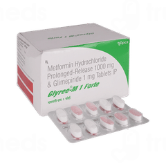 Glyree M 1 Forte Tablet 10 Glyree M 1 Forte Tablet 10