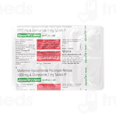 Glyree M 1 Forte Tablet 10 Glyree M 1 Forte Tablet 10