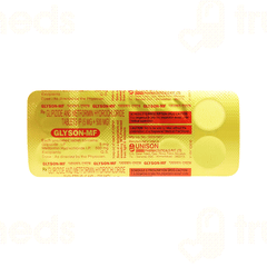 Glyson Mf 5/500 MG Tablet 10 Glyson Mf 5/500 MG Tablet 10