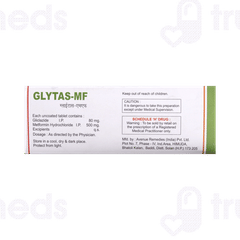 Glytas Mf Tablet 10 Glytas Mf Tablet 10