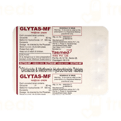 Glytas Mf Tablet 10