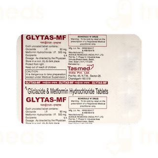 Glytas Mf Tablet 10