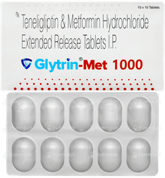 Glytrin Met 1000 Tablet 10