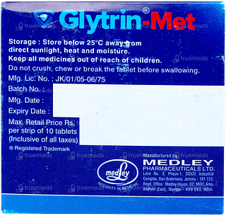 Glytrin Met Tablet 10