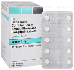 Glyxambi 10mg/5mg Tablet 10