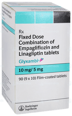 Glyxambi 10mg/5mg Tablet 10 Glyxambi 10mg/5mg Tablet 10