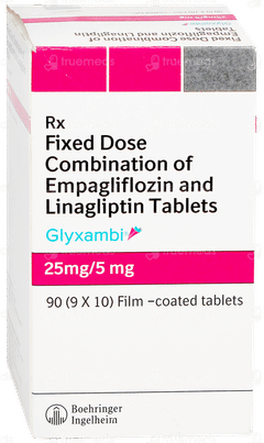 Glyxambi 25mg/5mg Tablet 10 Glyxambi 25mg/5mg Tablet 10