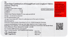 Glyxambi 25mg/5mg Tablet 10 Glyxambi 25mg/5mg Tablet 10