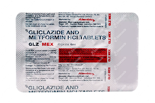 Glz Mex 60/500 MG Tablet Er 10