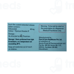 Goutfree 40 Tablet 10 Goutfree 40 Tablet 10