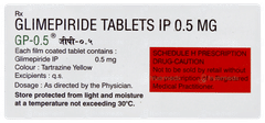 Gp 0.5 Tablet 10