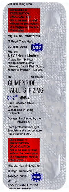 Gp 2 Tablet 10 Gp 2 Tablet 10