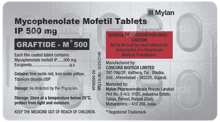 Graftidem 500 MG Tablet 10