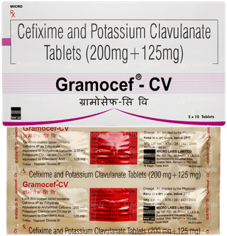 Gramocef Cv Tablet 10