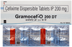 Gramocef O 200 Dt Tablet 10