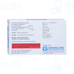 Grandmox 625 Tablet 10 Grandmox 625 Tablet 10