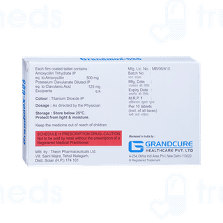 Grandmox 625 Tablet 10