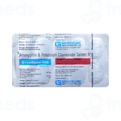 Grandmox 625 Tablet 10 Grandmox 625 Tablet 10