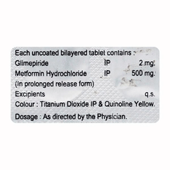Grandpride M 2/500 Mg Tablet 10