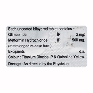 Grandpride M 2/500 Mg Tablet 10