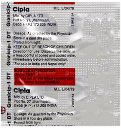 Granicip 1 Dt Tablet 4