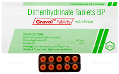 Gravol Tablet  10