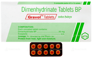 Gravol Tablet  10