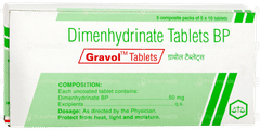 Gravol Tablet  10
