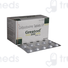 Greatcef 200 MG Tablet 10