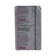 Greatcef 200 MG Tablet 10
