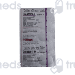 Greatcefi O 200/200 MG Tablet 10