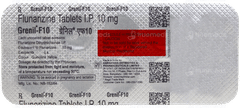 Grenil F 10 Tablet 10 Grenil F 10 Tablet 10