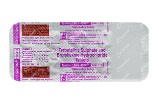 Grilinctus Bm 2.5/8 MG Tablet 10