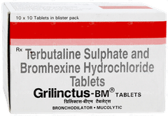 Grilinctus Bm Tablet 10 Grilinctus Bm Tablet 10