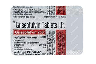 Griseofulvin 250 MG Tablet 10