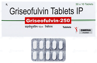 Griseofulvin 250 Tablet 10