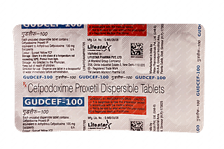 Gudcef 100 MG Tablet Dt 10