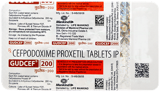 Gudcef 200 Tablet 10