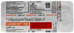 Gudcef 50 Tablet 10