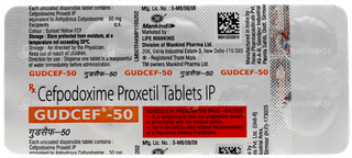 Gudcef 50 Tablet 10