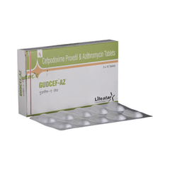Gudcef Az 200/250 MG Tablet 10