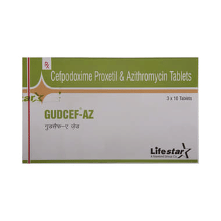Gudcef Az 200/250 MG Tablet 10