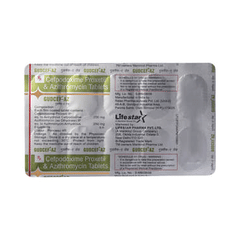 Gudcef Az 200/250 MG Tablet 10