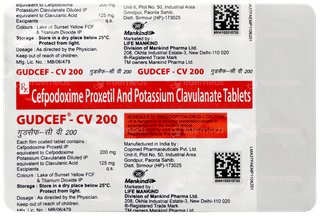 Gudcef Cv 200 Tablet 10