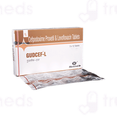Gudcef L 200/250 MG Tablet 10