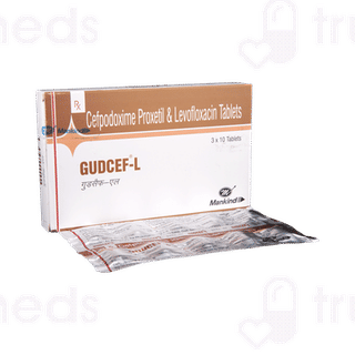 Gudcef L 200/250 MG Tablet 10