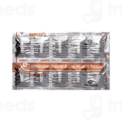 Gudcef L 200/250 MG Tablet 10