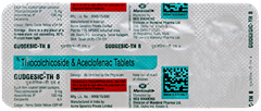 Gudgesic Th 8 Tablet 10 Gudgesic Th 8 Tablet 10