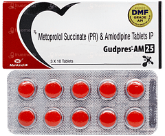 Gudpres Am 25 Tablet 10